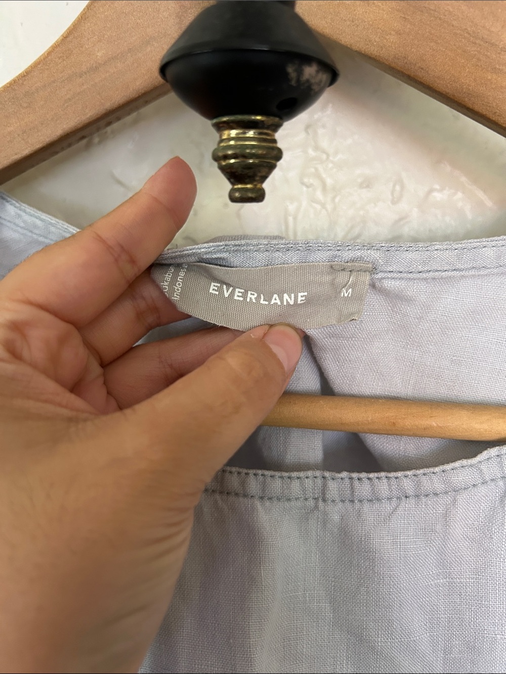Everlane The Drawstring Tunic 100% Linen - Picture 4 of 8